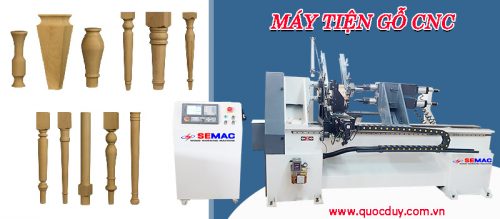 Máy tiện gỗ cnc là gì | Quốc Duy