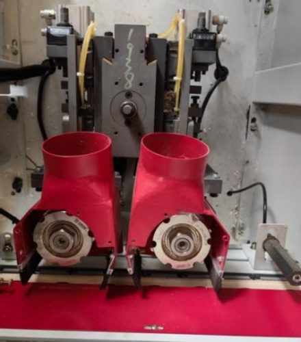 Phay nước máy cắt dán xén cạnh tự động - dán laser