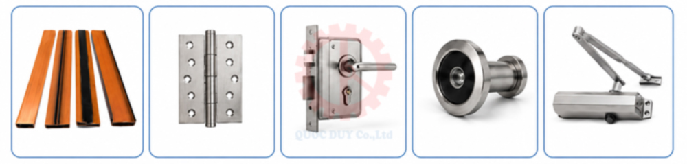 CHUYỀN SẢN XUẤT CỬA GỖ CHỐNG CHÁY CÔNG SUẤT 150 CÁNH/8 GIỜ phu kien chong chay cua go