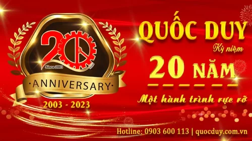 Quốc Duy chào mừng 20 năm một hành trình rực rỡ