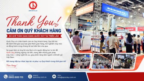 thu cam on khach hang doi tac tham quan trien lam sfs 2026 quoc duy