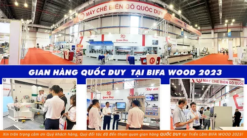 Thư cảm ơn khách hàng tham quan triển lãm bifa 2023 | Quốc Duy