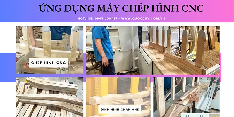 Ứng dụng máy phay chép hình CNC | Quốc Duy